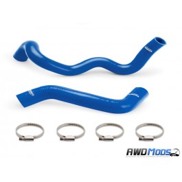 Mishimoto Silicone Radiator Hoses for the Ford Focus RS Nitrous Blue Hoses